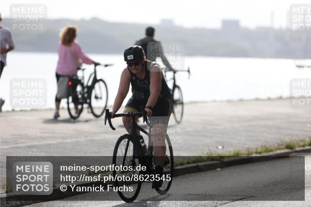 17.08.2025 - KN Förde Triathlon 2025 Yannick Fuchs http://msf.ph/oto/8623545 17.08.2025 09:59:54 Radfahren 120, 194, 248, 187 meine-sportfotos.de