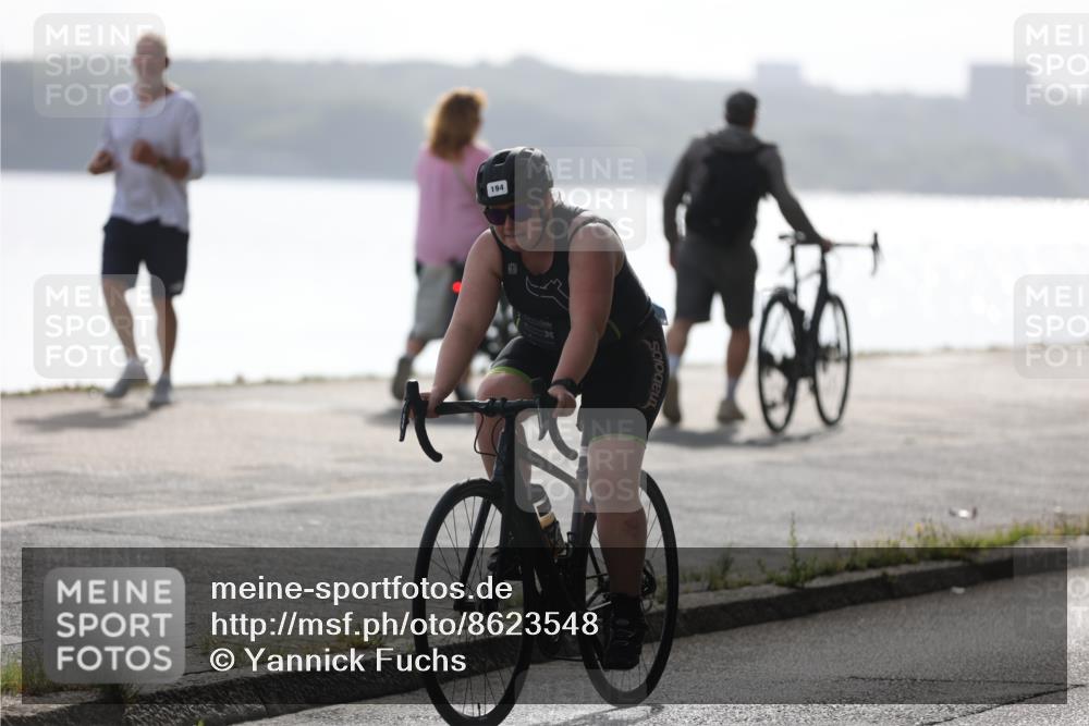 17.08.2025 - KN Förde Triathlon 2025 Yannick Fuchs http://msf.ph/oto/8623548 17.08.2025 09:59:54 Radfahren 120, 194, 248, 187 meine-sportfotos.de