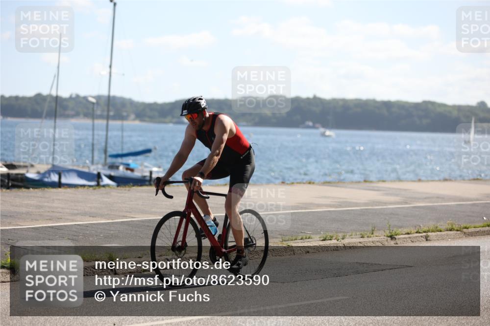 17.08.2025 - KN Förde Triathlon 2025 Yannick Fuchs http://msf.ph/oto/8623590 17.08.2025 11:16:14 Radfahren 266, 296, 303, 328, 335, 310, 344, 368, 618, 626, 628 meine-sportfotos.de