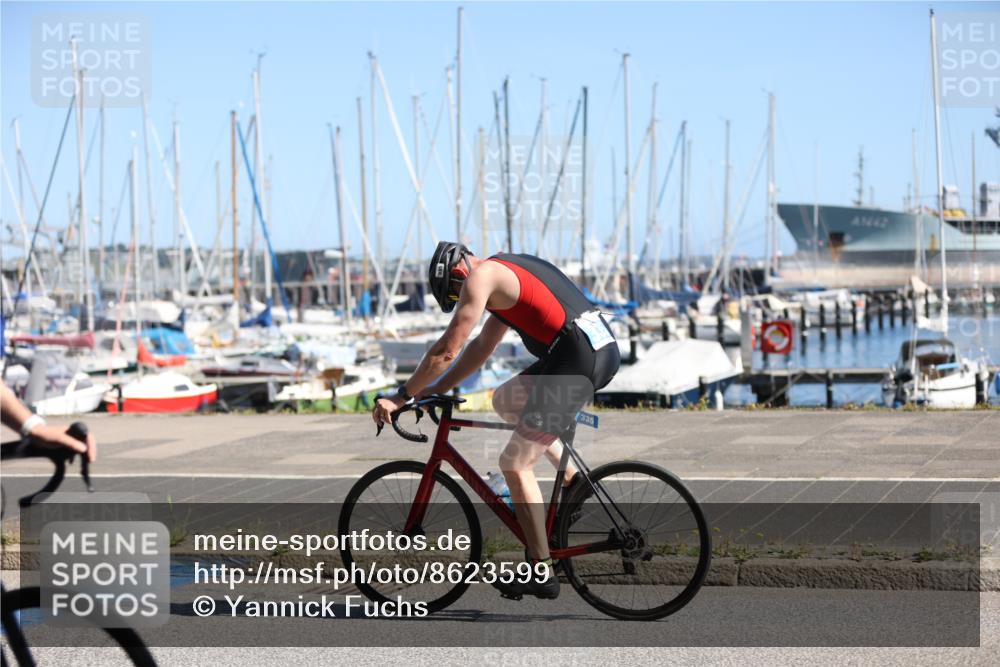 17.08.2025 - KN Förde Triathlon 2025 Yannick Fuchs http://msf.ph/oto/8623599 17.08.2025 11:16:15 Radfahren 266, 296, 303, 328, 335, 310, 344, 368, 618, 626, 628 meine-sportfotos.de