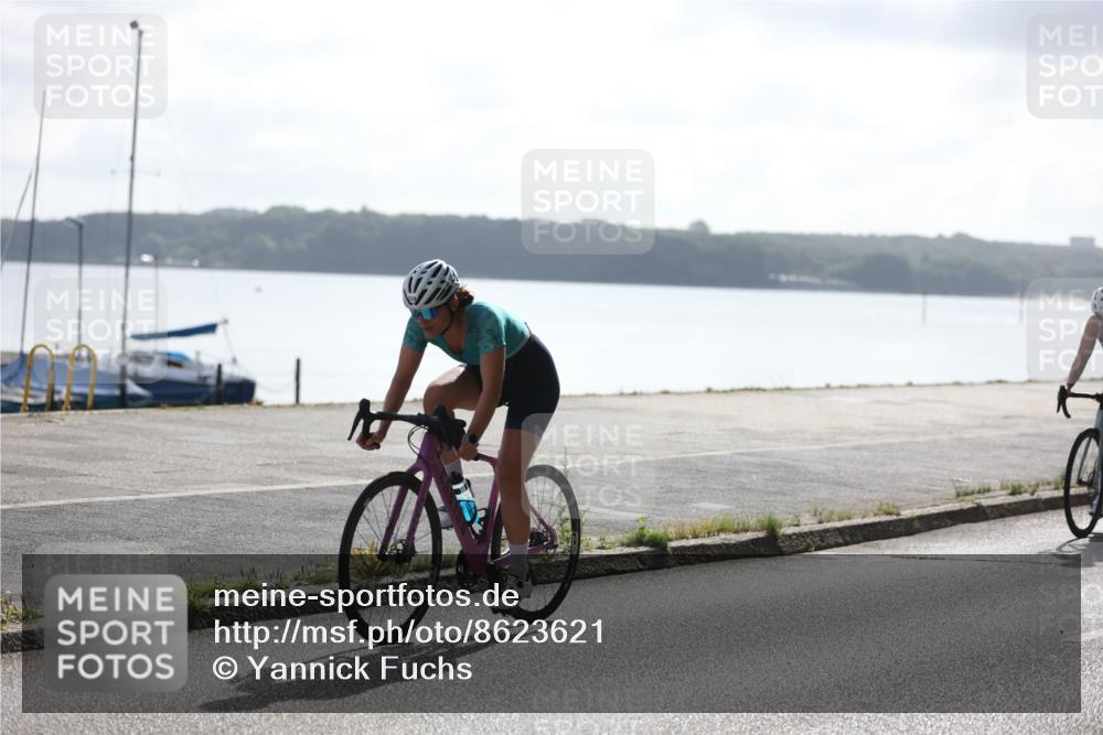 17.08.2025 - KN Förde Triathlon 2025 Yannick Fuchs http://msf.ph/oto/8623621 17.08.2025 10:00:26 Radfahren 141, 159, 161, 220, 228, 250, 251, 141, 177 meine-sportfotos.de