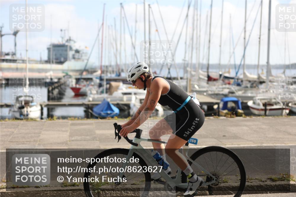 17.08.2025 - KN Förde Triathlon 2025 Yannick Fuchs http://msf.ph/oto/8623627 17.08.2025 10:00:28 Radfahren 159, 161, 220, 228, 250, 251, 141, 220 meine-sportfotos.de