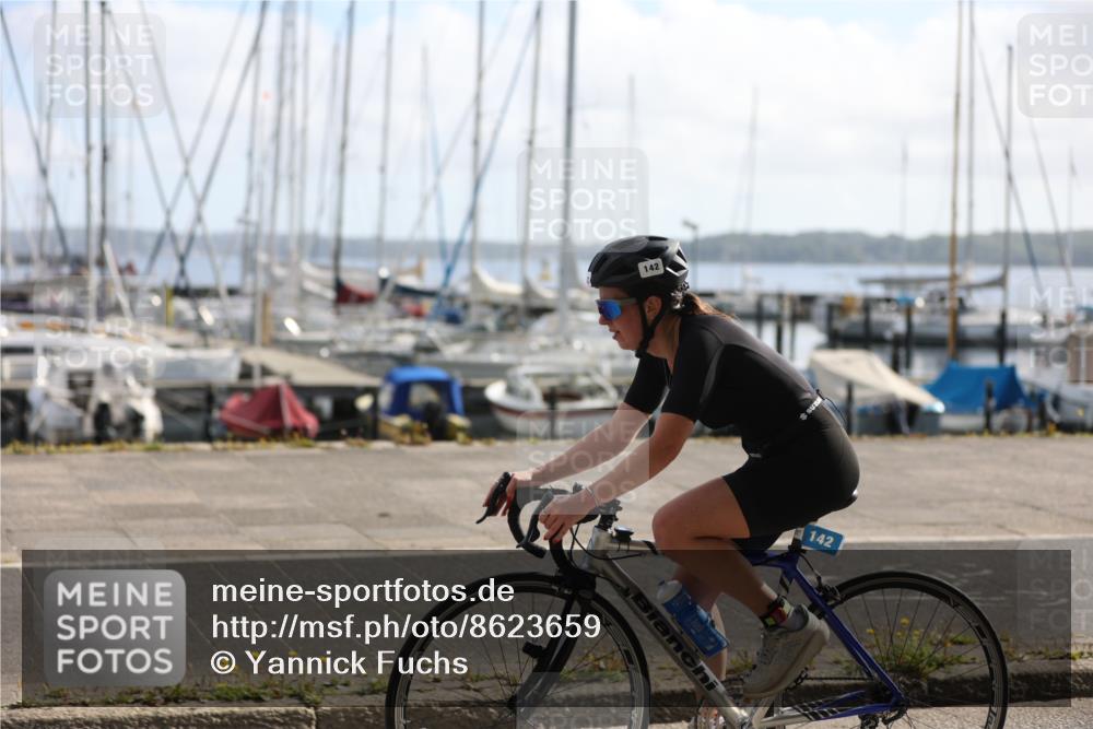17.08.2025 - KN Förde Triathlon 2025 Yannick Fuchs http://msf.ph/oto/8623659 17.08.2025 10:00:44 Radfahren 142 meine-sportfotos.de