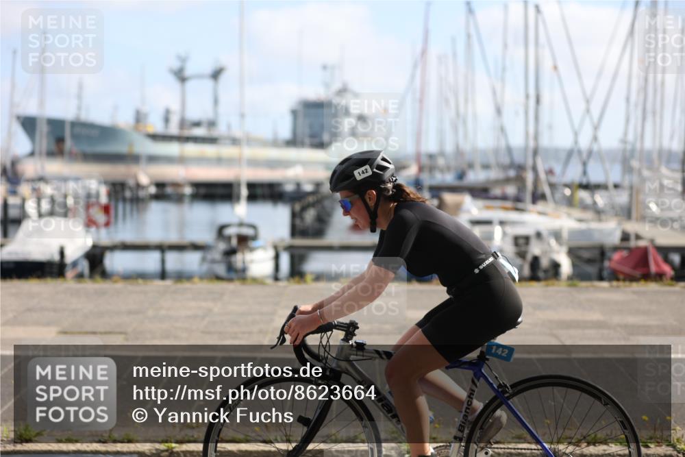 17.08.2025 - KN Förde Triathlon 2025 Yannick Fuchs http://msf.ph/oto/8623664 17.08.2025 10:00:44 Radfahren 142 meine-sportfotos.de