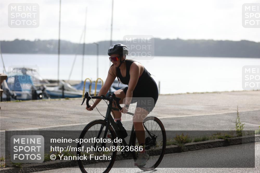 17.08.2025 - KN Förde Triathlon 2025 Yannick Fuchs http://msf.ph/oto/8623686 17.08.2025 10:01:03 Radfahren 164, 200, 213, 137, 153, 181, 238 meine-sportfotos.de