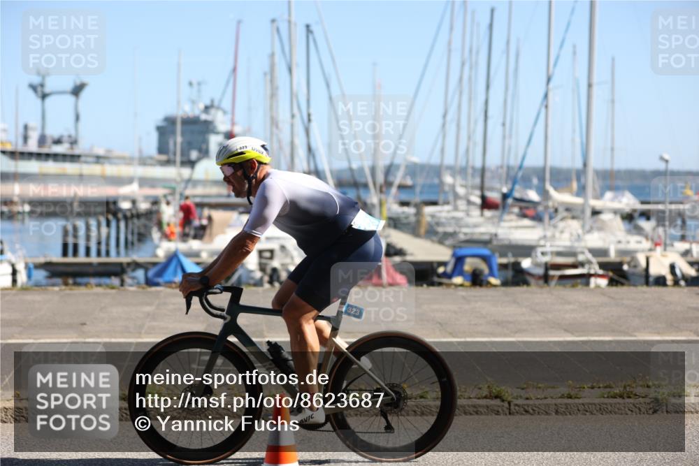 17.08.2025 - KN Förde Triathlon 2025 Yannick Fuchs http://msf.ph/oto/8623687 17.08.2025 11:17:28 Radfahren 266, 323, 359, 624, 309, 382, 627 meine-sportfotos.de