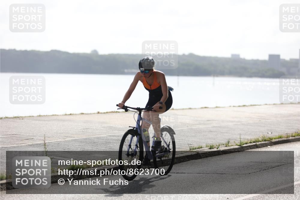 17.08.2025 - KN Förde Triathlon 2025 Yannick Fuchs http://msf.ph/oto/8623700 17.08.2025 10:01:26 Radfahren 158, 204, 204 meine-sportfotos.de