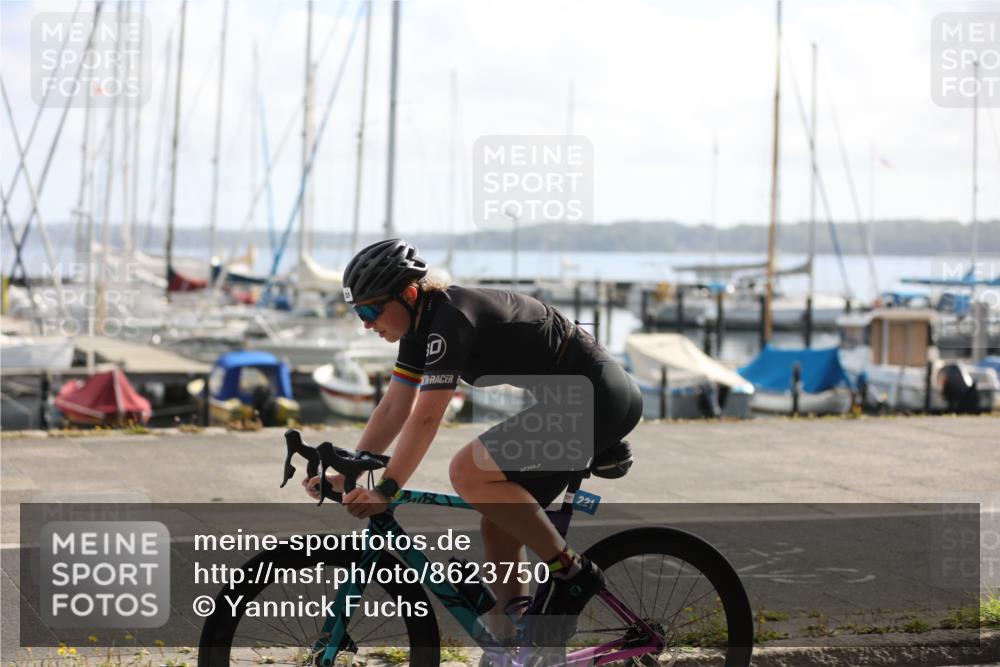 17.08.2025 - KN Förde Triathlon 2025 Yannick Fuchs http://msf.ph/oto/8623750 17.08.2025 10:01:58 Radfahren 189, 221, 179, 192, 240, 241, 248 meine-sportfotos.de