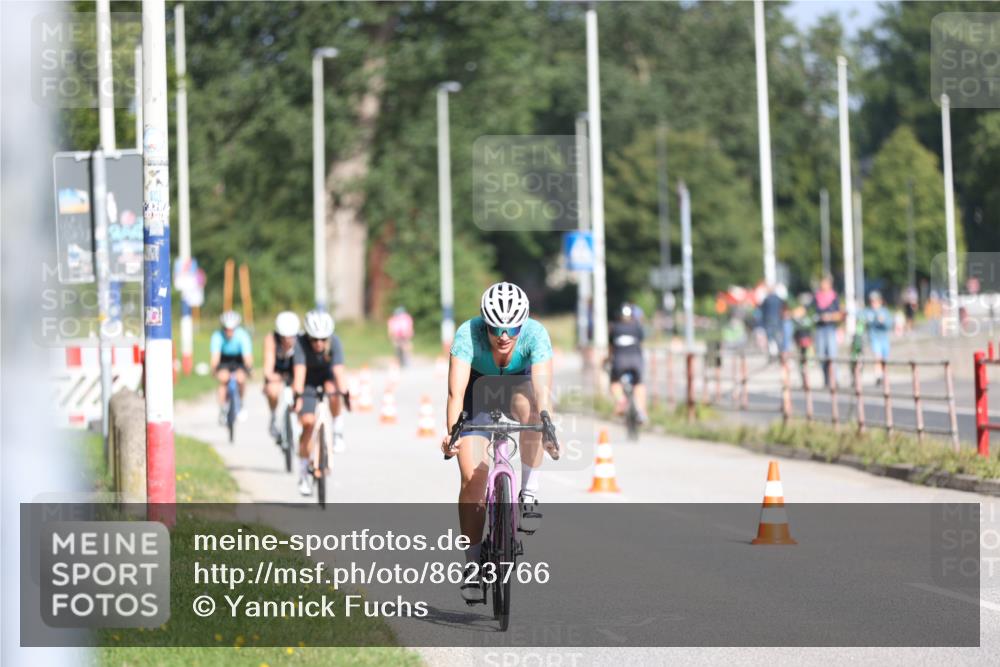 17.08.2025 - KN Förde Triathlon 2025 Yannick Fuchs http://msf.ph/oto/8623766 17.08.2025 10:02:15 Radfahren 141, 159, 161, 220, 231, 194 meine-sportfotos.de