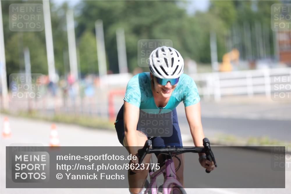 17.08.2025 - KN Förde Triathlon 2025 Yannick Fuchs http://msf.ph/oto/8623775 17.08.2025 10:02:17 Radfahren 141, 159, 161, 220, 231, 250, 194 meine-sportfotos.de