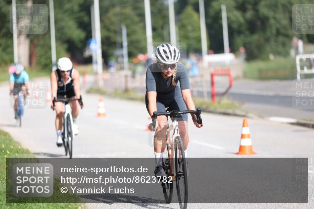17.08.2025 - KN Förde Triathlon 2025 Yannick Fuchs http://msf.ph/oto/8623782 17.08.2025 10:02:18 Radfahren 141, 159, 161, 220, 231, 250 meine-sportfotos.de