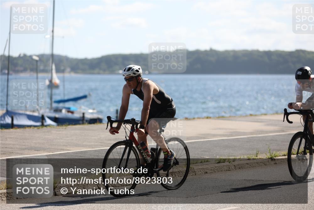 17.08.2025 - KN Förde Triathlon 2025 Yannick Fuchs http://msf.ph/oto/8623803 17.08.2025 11:18:27 Radfahren 264, 268, 312, 320, 615 meine-sportfotos.de