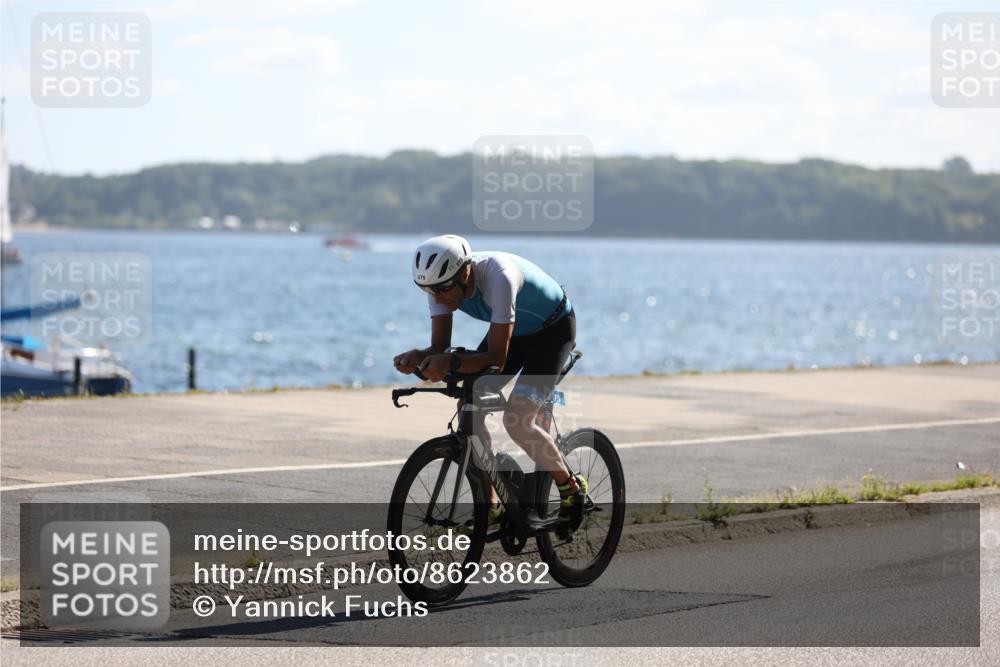 17.08.2025 - KN Förde Triathlon 2025 Yannick Fuchs http://msf.ph/oto/8623862 17.08.2025 11:19:33 Radfahren 269, 275 meine-sportfotos.de