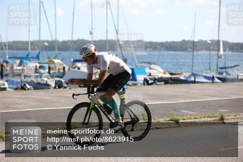17.08.2025 - KN Förde Triathlon 2025 Yannick Fuchs http://msf.ph/oto/8623915 17.08.2025 11:20:14 Radfahren 312, 321, 375, 604, 607, 312, 603 meine-sportfotos.de