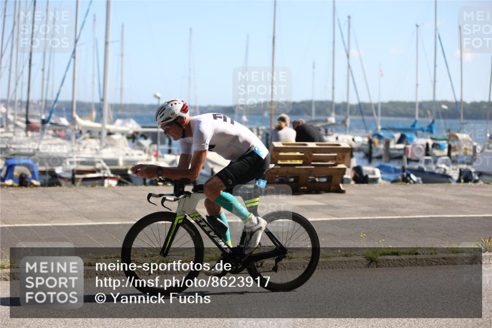17.08.2025 - KN Förde Triathlon 2025 Yannick Fuchs http://msf.ph/oto/8623917 17.08.2025 11:20:14 Radfahren 312, 321, 375, 604, 607, 312, 603 meine-sportfotos.de
