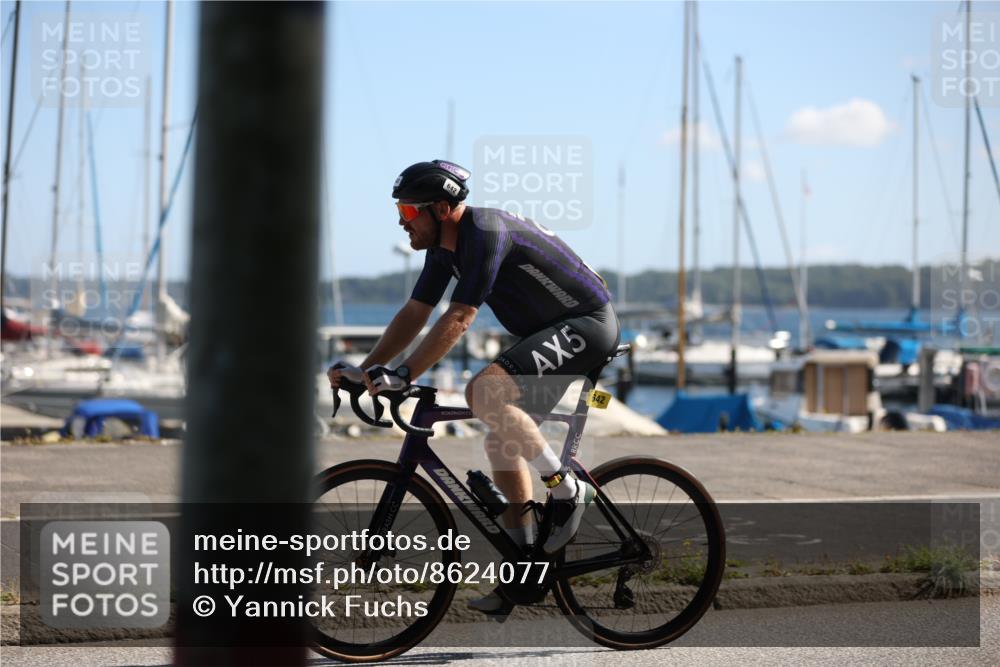 17.08.2025 - KN Förde Triathlon 2025 Yannick Fuchs http://msf.ph/oto/8624077 17.08.2025 11:24:18 Radfahren 263, 271, 329, 350, 354, 642, 345, 353, 619 meine-sportfotos.de