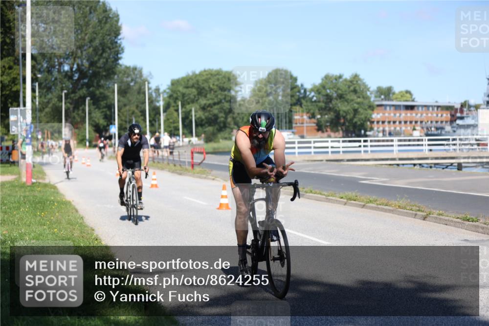 17.08.2025 - KN Förde Triathlon 2025 Yannick Fuchs http://msf.ph/oto/8624255 17.08.2025 11:27:30 Radfahren 310, 368, 608, 622, 636, 377, 643 meine-sportfotos.de