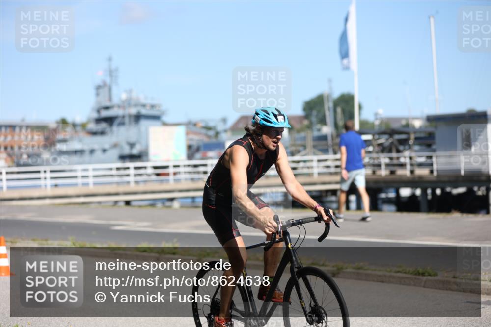 17.08.2025 - KN Förde Triathlon 2025 Yannick Fuchs http://msf.ph/oto/8624638 17.08.2025 11:34:05 Radfahren 307, 330, 379 meine-sportfotos.de