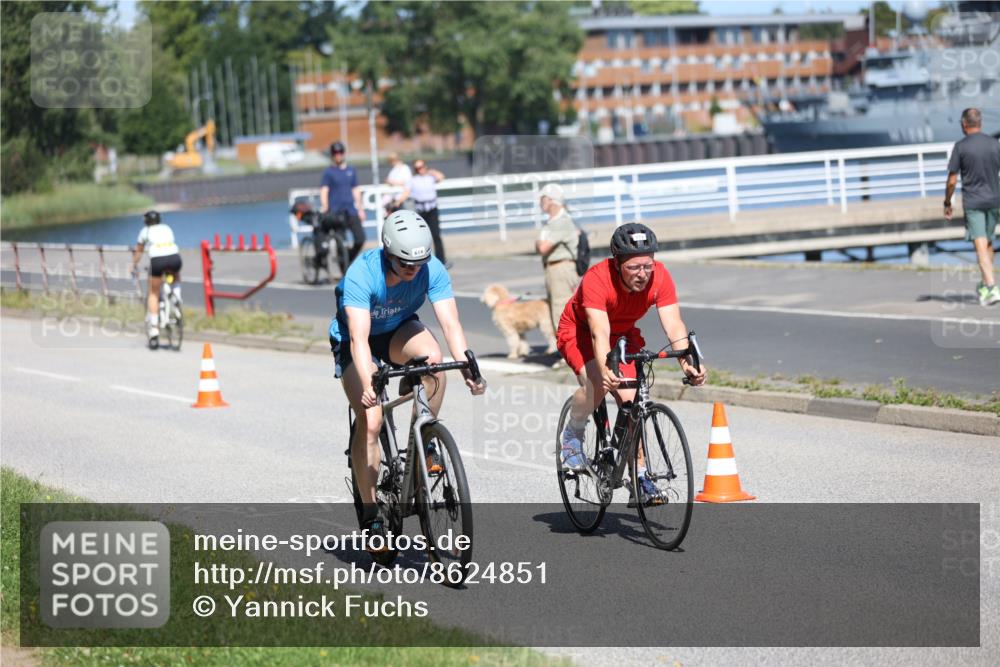 17.08.2025 - KN Förde Triathlon 2025 Yannick Fuchs http://msf.ph/oto/8624851 17.08.2025 11:36:45 Radfahren 349, 361, 372, 382, 619, 624, 625, 353, 623 meine-sportfotos.de