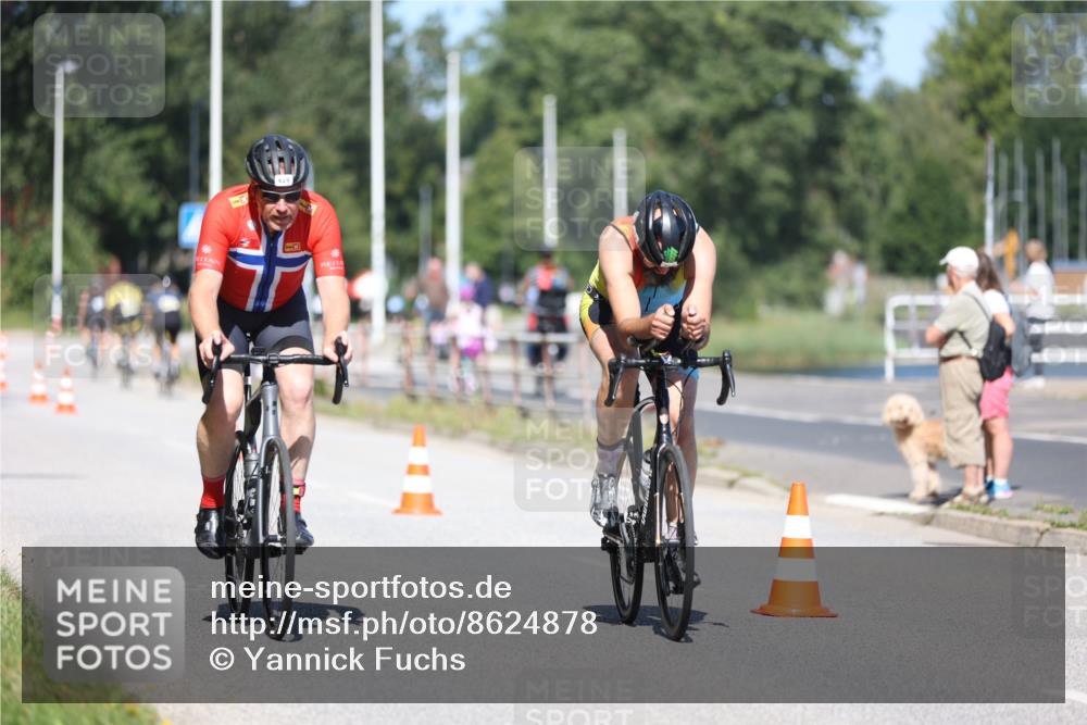 17.08.2025 - KN Förde Triathlon 2025 Yannick Fuchs http://msf.ph/oto/8624878 17.08.2025 11:37:14 Radfahren 310, 373, 609, 615, 629, 610, 627 meine-sportfotos.de