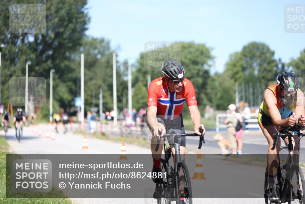 17.08.2025 - KN Förde Triathlon 2025 Yannick Fuchs http://msf.ph/oto/8624881 17.08.2025 11:37:15 Radfahren 310, 373, 609, 615, 629, 610 meine-sportfotos.de