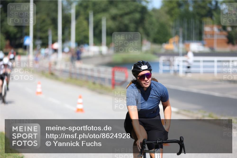 17.08.2025 - KN Förde Triathlon 2025 Yannick Fuchs http://msf.ph/oto/8624928 17.08.2025 11:38:51 Radfahren 304, 615, 626, 627, 282, 340, 626 meine-sportfotos.de