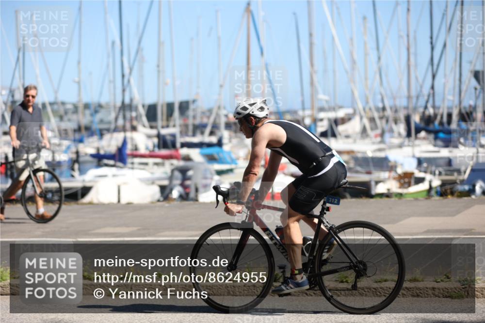 17.08.2025 - KN Förde Triathlon 2025 Yannick Fuchs http://msf.ph/oto/8624955 17.08.2025 11:40:20 Radfahren 312, 331, 340 meine-sportfotos.de