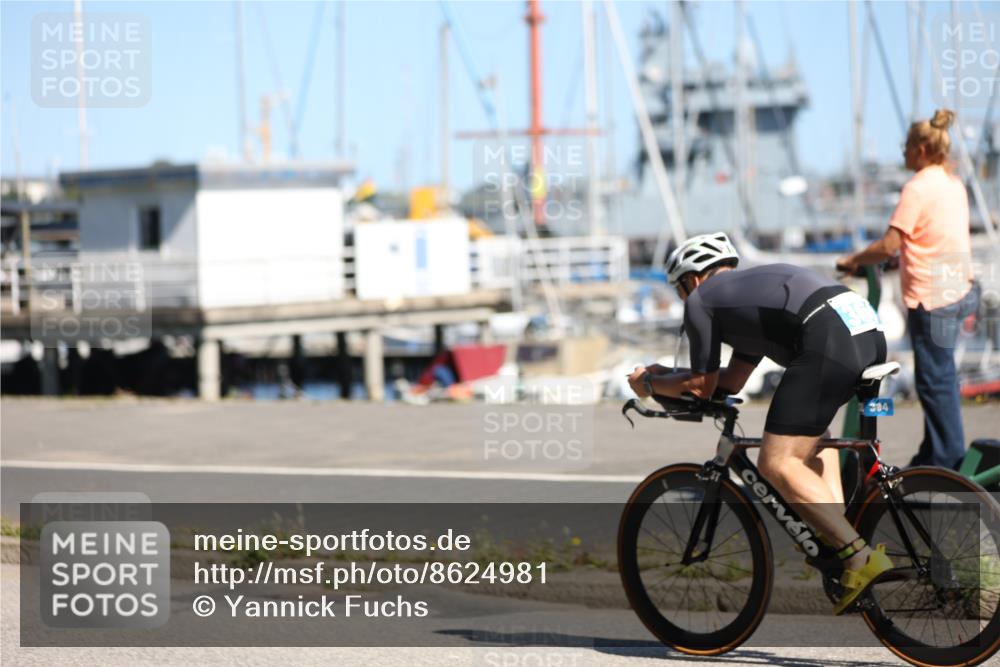 17.08.2025 - KN Förde Triathlon 2025 Yannick Fuchs http://msf.ph/oto/8624981 17.08.2025 11:40:48 Radfahren 318, 358, 364 meine-sportfotos.de