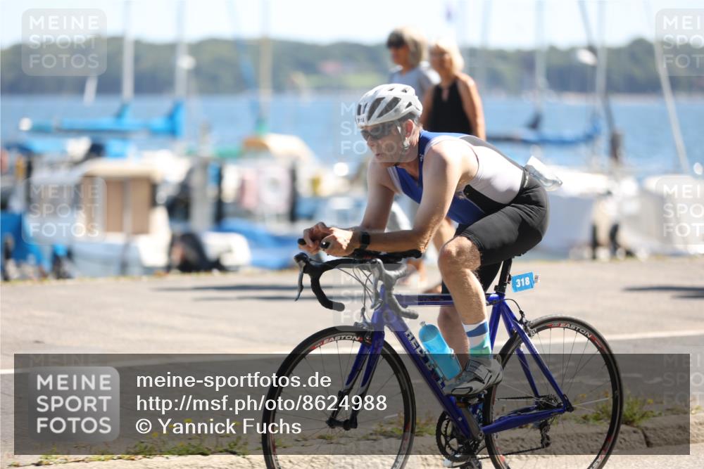 17.08.2025 - KN Förde Triathlon 2025 Yannick Fuchs http://msf.ph/oto/8624988 17.08.2025 11:40:56 Radfahren 318, 346, 390, 602, 634, 358 meine-sportfotos.de