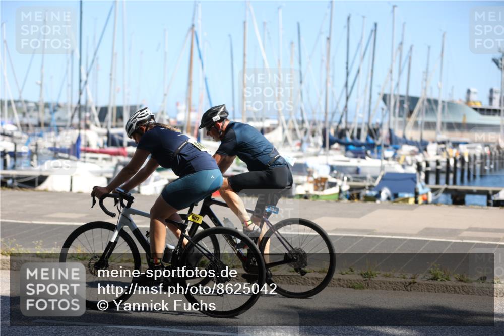 17.08.2025 - KN Förde Triathlon 2025 Yannick Fuchs http://msf.ph/oto/8625042 17.08.2025 11:42:06 Radfahren 312, 321, 327, 338, 341, 355, 605, 607, 331, 339 meine-sportfotos.de