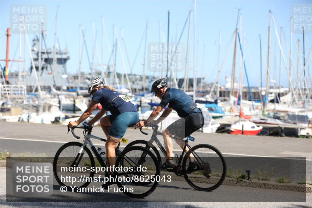 17.08.2025 - KN Förde Triathlon 2025 Yannick Fuchs http://msf.ph/oto/8625043 17.08.2025 11:42:06 Radfahren 312, 321, 327, 338, 341, 355, 605, 607, 331, 339 meine-sportfotos.de