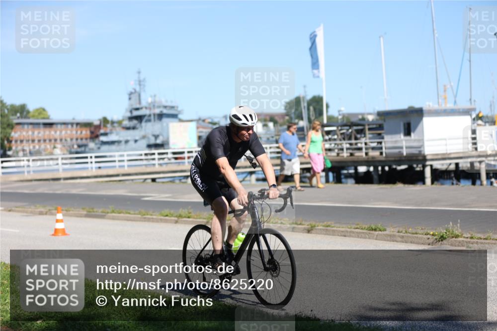 17.08.2025 - KN Förde Triathlon 2025 Yannick Fuchs http://msf.ph/oto/8625220 17.08.2025 11:45:15 Radfahren 344, 365 meine-sportfotos.de