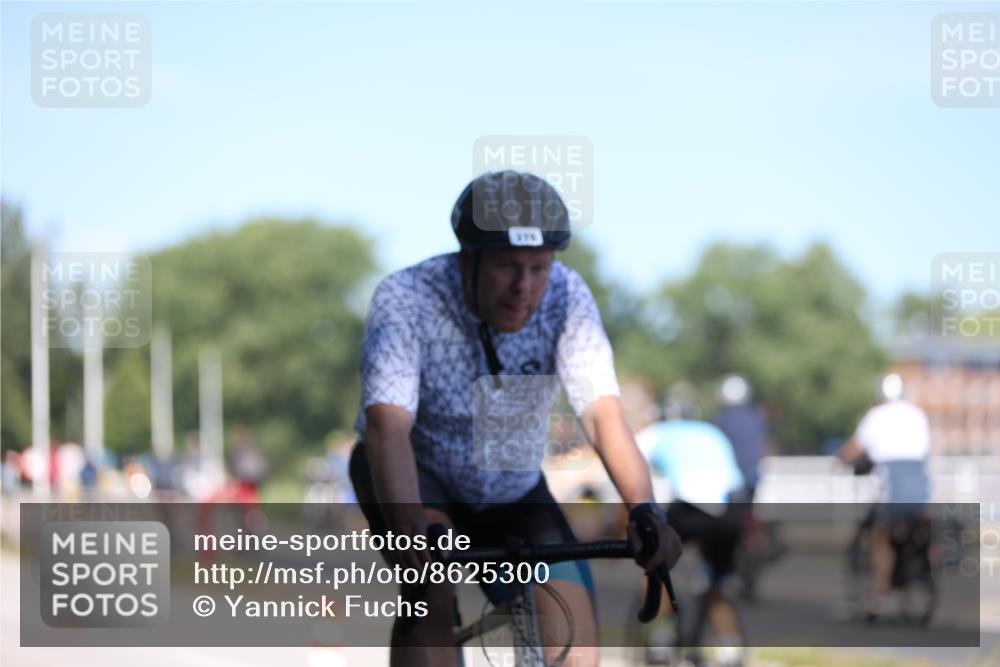 17.08.2025 - KN Förde Triathlon 2025 Yannick Fuchs http://msf.ph/oto/8625300 17.08.2025 11:46:45 Radfahren 375, 618 meine-sportfotos.de