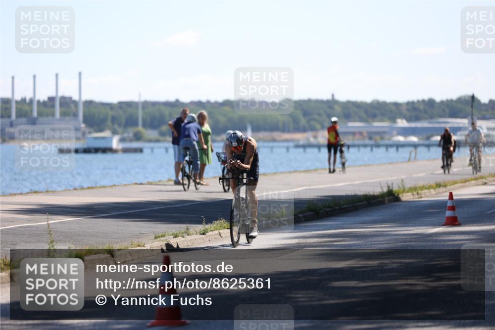 17.08.2025 - KN Förde Triathlon 2025 Yannick Fuchs http://msf.ph/oto/8625361 17.08.2025 12:42:07 Radfahren 408 meine-sportfotos.de
