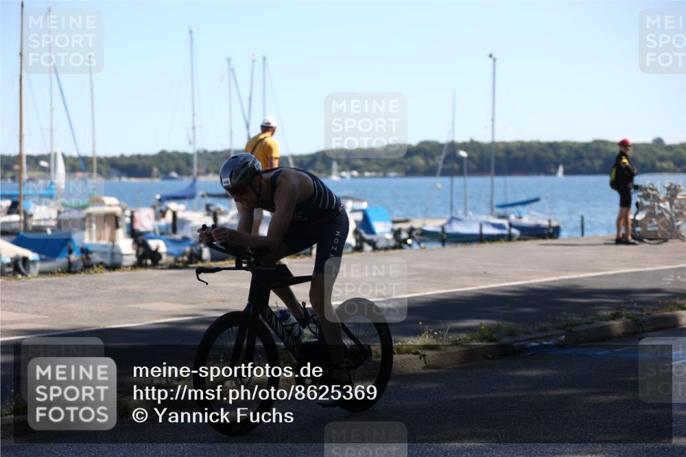 17.08.2025 - KN Förde Triathlon 2025 Yannick Fuchs http://msf.ph/oto/8625369 17.08.2025 12:42:09 Radfahren 408 meine-sportfotos.de