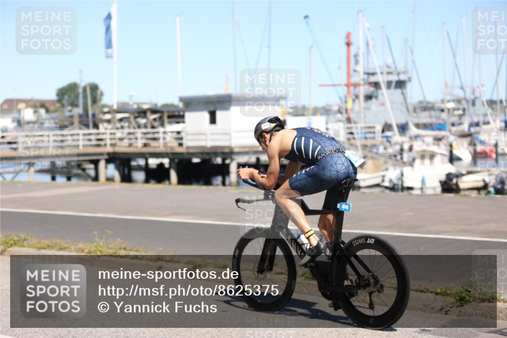 17.08.2025 - KN Förde Triathlon 2025 Yannick Fuchs http://msf.ph/oto/8625375 17.08.2025 12:42:10 Radfahren 408, 408 meine-sportfotos.de