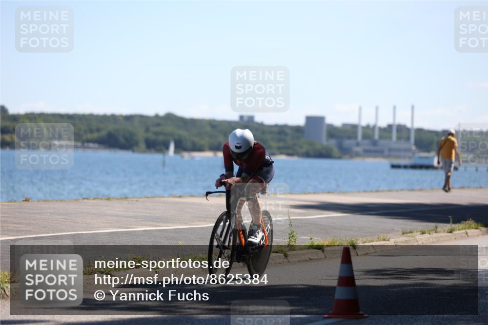 17.08.2025 - KN Förde Triathlon 2025 Yannick Fuchs http://msf.ph/oto/8625384 17.08.2025 12:42:42 Radfahren 403 meine-sportfotos.de