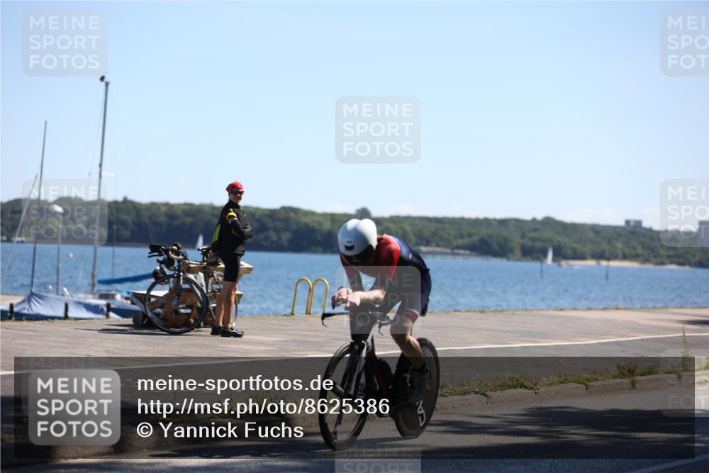 17.08.2025 - KN Förde Triathlon 2025 Yannick Fuchs http://msf.ph/oto/8625386 17.08.2025 12:42:42 Radfahren 403 meine-sportfotos.de