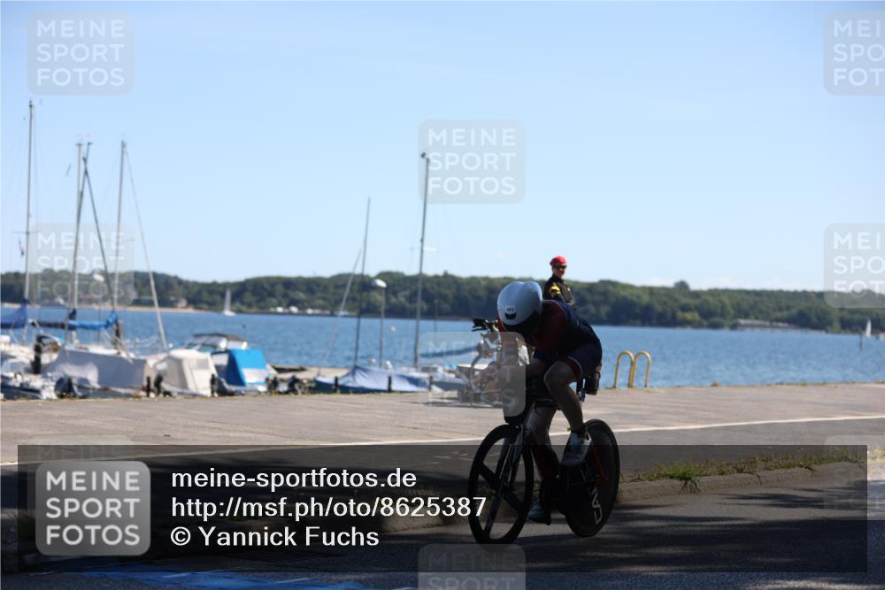 17.08.2025 - KN Förde Triathlon 2025 Yannick Fuchs http://msf.ph/oto/8625387 17.08.2025 12:42:42 Radfahren 403 meine-sportfotos.de