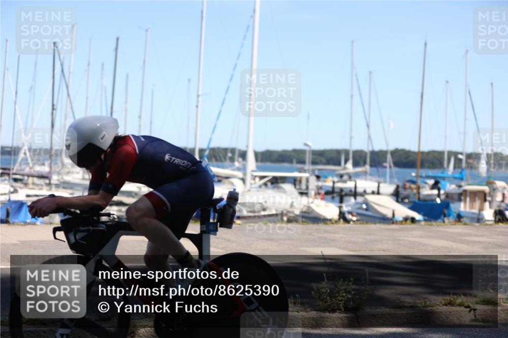 17.08.2025 - KN Förde Triathlon 2025 Yannick Fuchs http://msf.ph/oto/8625390 17.08.2025 12:42:43 Radfahren 403 meine-sportfotos.de