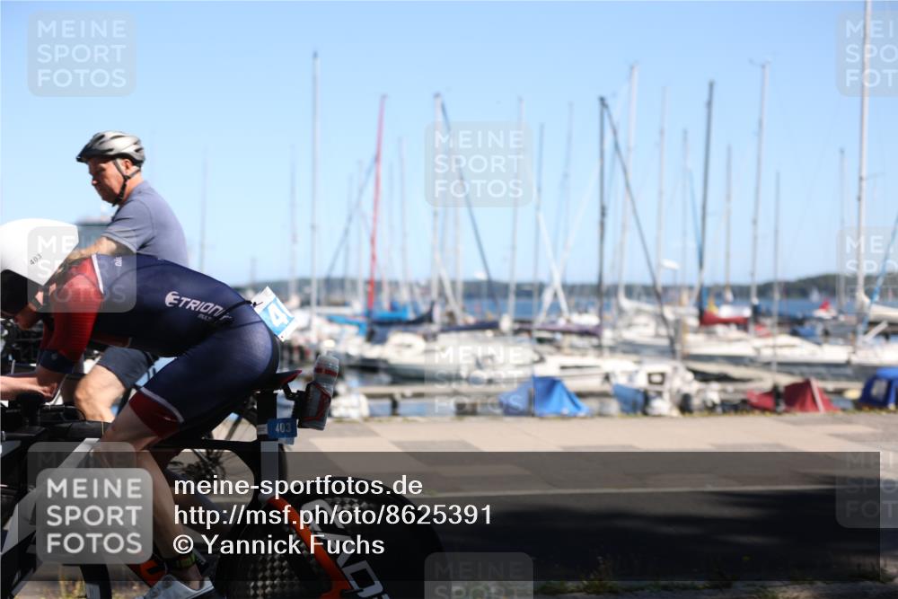17.08.2025 - KN Förde Triathlon 2025 Yannick Fuchs http://msf.ph/oto/8625391 17.08.2025 12:42:43 Radfahren 403 meine-sportfotos.de