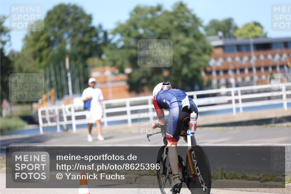 17.08.2025 - KN Förde Triathlon 2025 Yannick Fuchs http://msf.ph/oto/8625396 17.08.2025 12:42:44 Radfahren 403, 403 meine-sportfotos.de