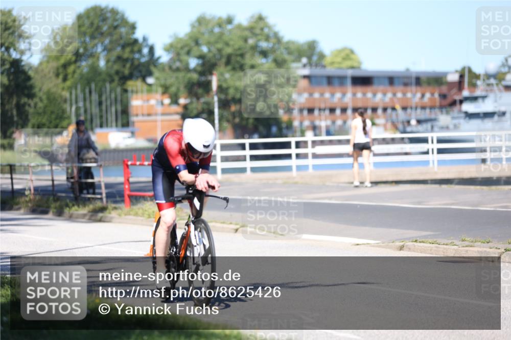17.08.2025 - KN Förde Triathlon 2025 Yannick Fuchs http://msf.ph/oto/8625426 17.08.2025 12:44:00 Radfahren 403 meine-sportfotos.de