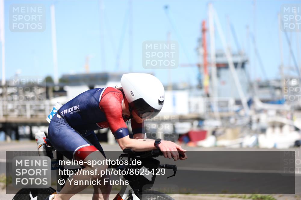 17.08.2025 - KN Förde Triathlon 2025 Yannick Fuchs http://msf.ph/oto/8625429 17.08.2025 12:44:01 Radfahren 403 meine-sportfotos.de