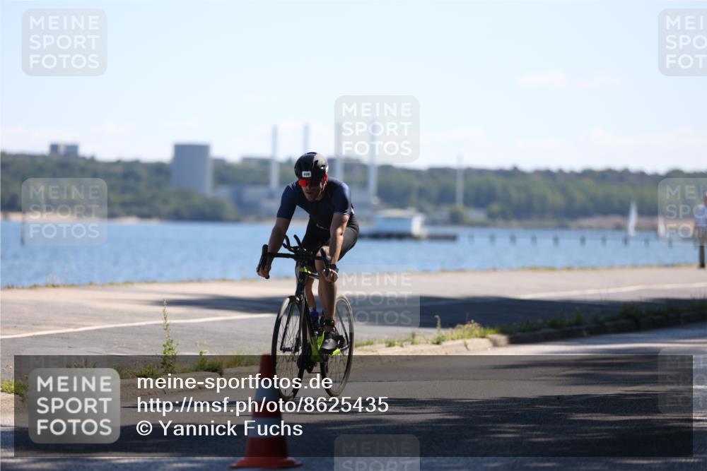 17.08.2025 - KN Förde Triathlon 2025 Yannick Fuchs http://msf.ph/oto/8625435 17.08.2025 12:44:27 Radfahren 409 meine-sportfotos.de