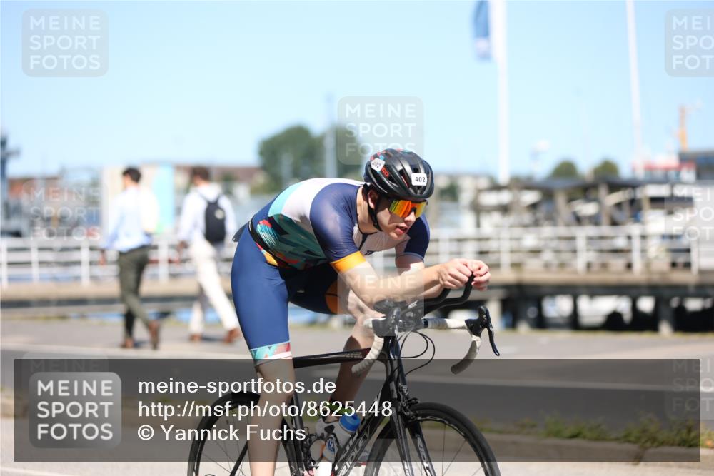 17.08.2025 - KN Förde Triathlon 2025 Yannick Fuchs http://msf.ph/oto/8625448 17.08.2025 12:45:03 Radfahren 398, 402, 418, 418 meine-sportfotos.de