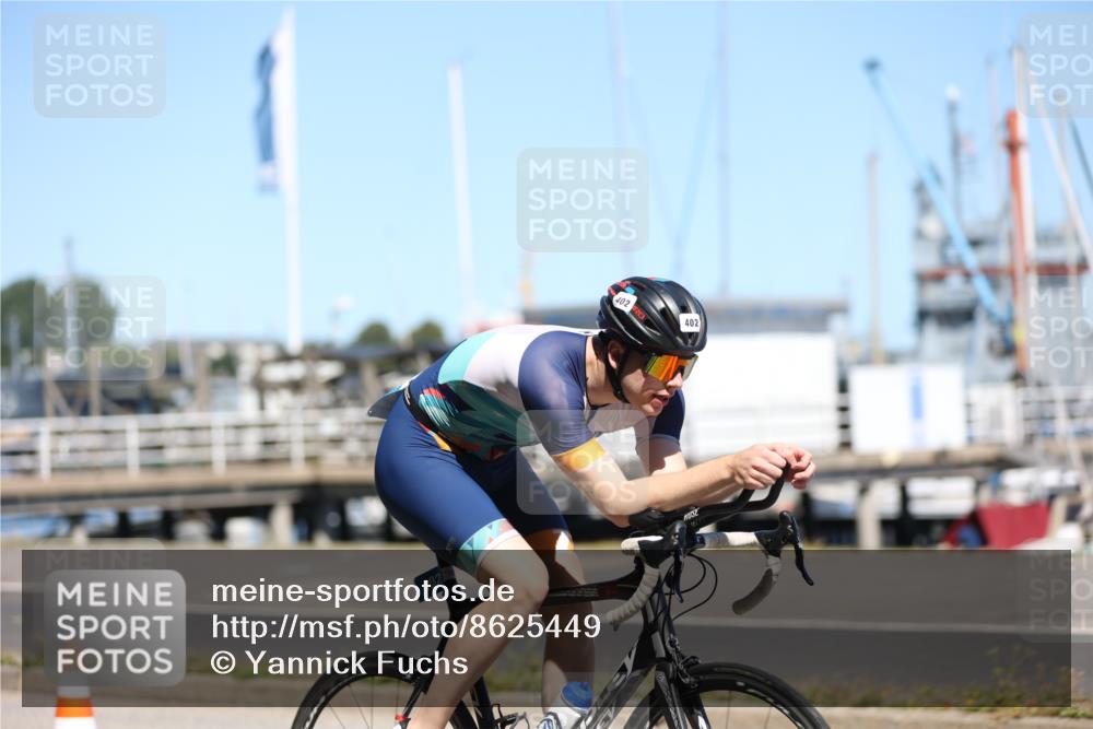 17.08.2025 - KN Förde Triathlon 2025 Yannick Fuchs http://msf.ph/oto/8625449 17.08.2025 12:45:03 Radfahren 398, 402, 418, 418 meine-sportfotos.de