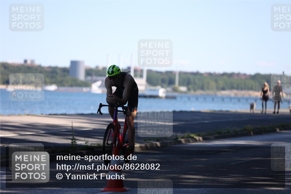17.08.2025 - KN Förde Triathlon 2025 Yannick Fuchs http://msf.ph/oto/8628082 17.08.2025 14:54:32 Radfahren 5, 9, 10, 16 meine-sportfotos.de