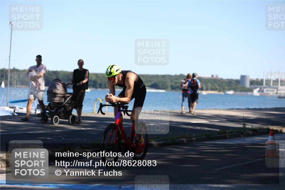17.08.2025 - KN Förde Triathlon 2025 Yannick Fuchs http://msf.ph/oto/8628083 17.08.2025 14:54:32 Radfahren 5, 9, 10, 16 meine-sportfotos.de