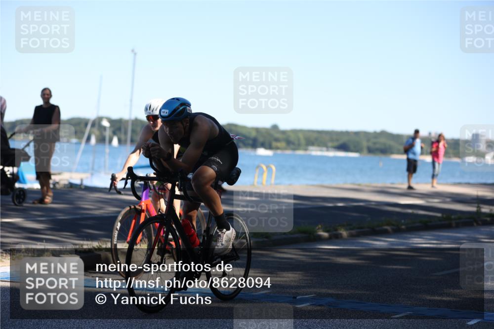 17.08.2025 - KN Förde Triathlon 2025 Yannick Fuchs http://msf.ph/oto/8628094 17.08.2025 14:54:37 Radfahren 5, 9, 10, 16 meine-sportfotos.de